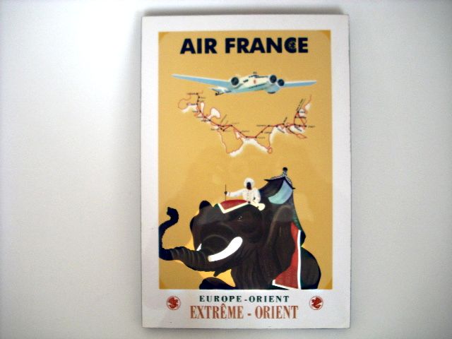 Tableau publicitaire "Air France" (modle 4)